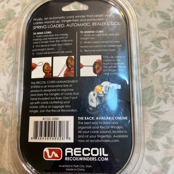 Recoil Cord Management System Small - Picture 2 of 2